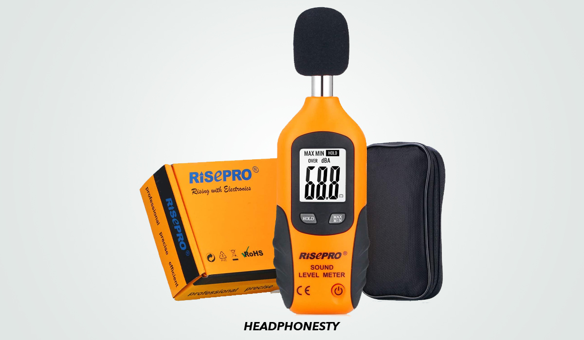 RISEPRO Decibel Meter (From: Amazon)