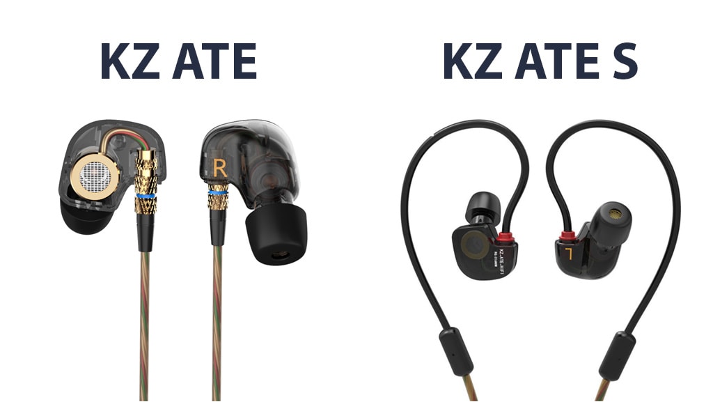 KZ ATE vs KZ ATE S