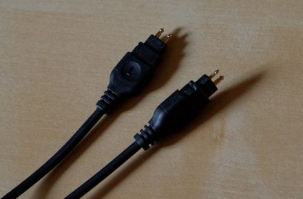 Connectors of the HD650 cable