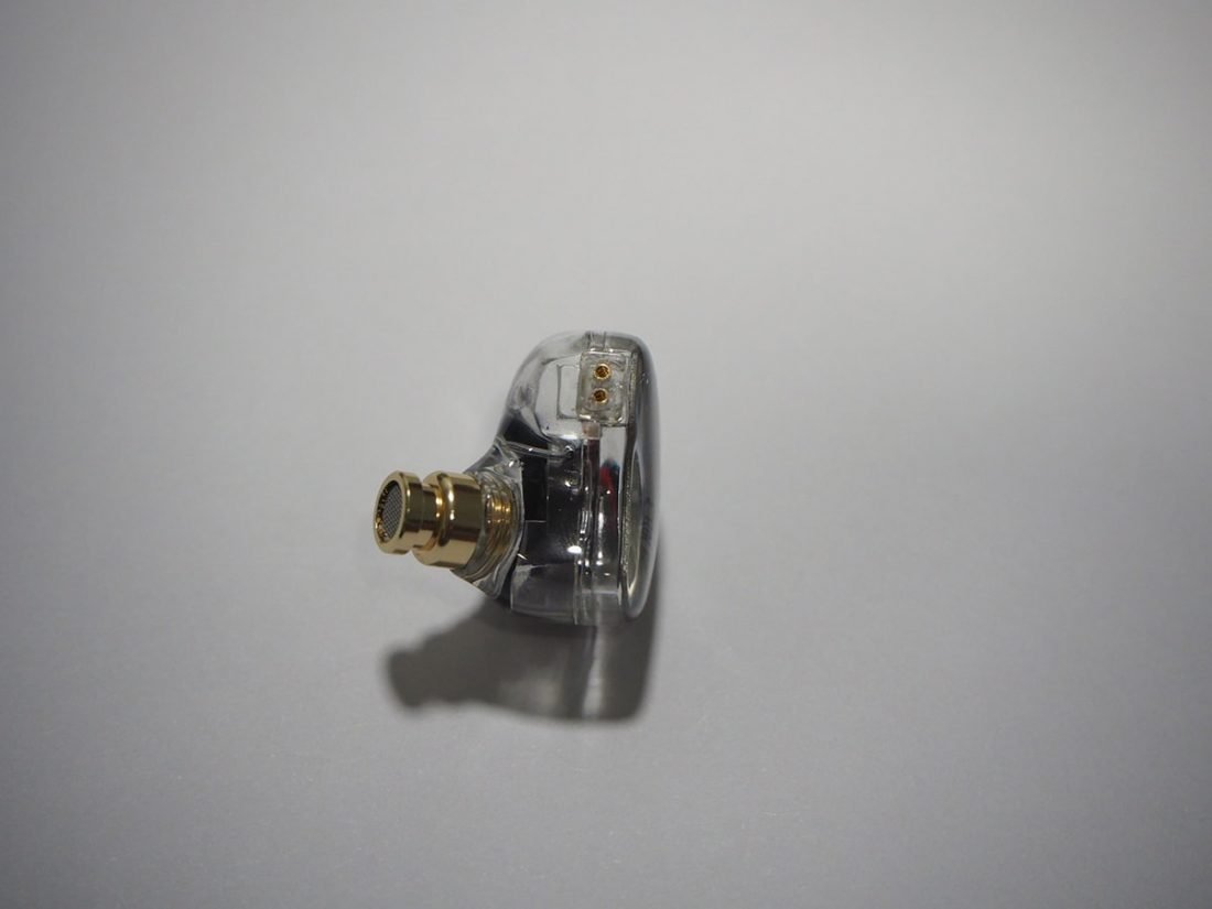 The non-recessed 0.78mm 2 pin connector