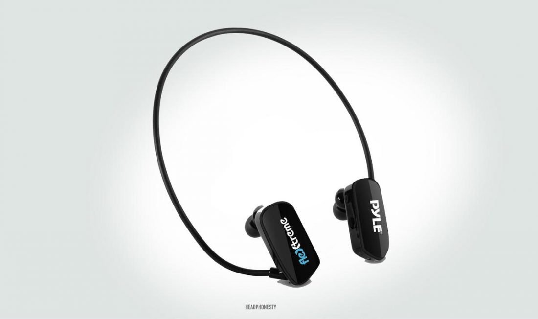 2G Wrap Around Wireless Sports MP3 Player Music Audio Earphone Player White 