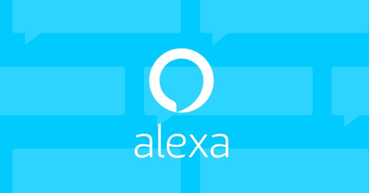 The logo of the Alexa app. It is estimated that it has hit 10 million downloads on Google Play. (From Amazon)