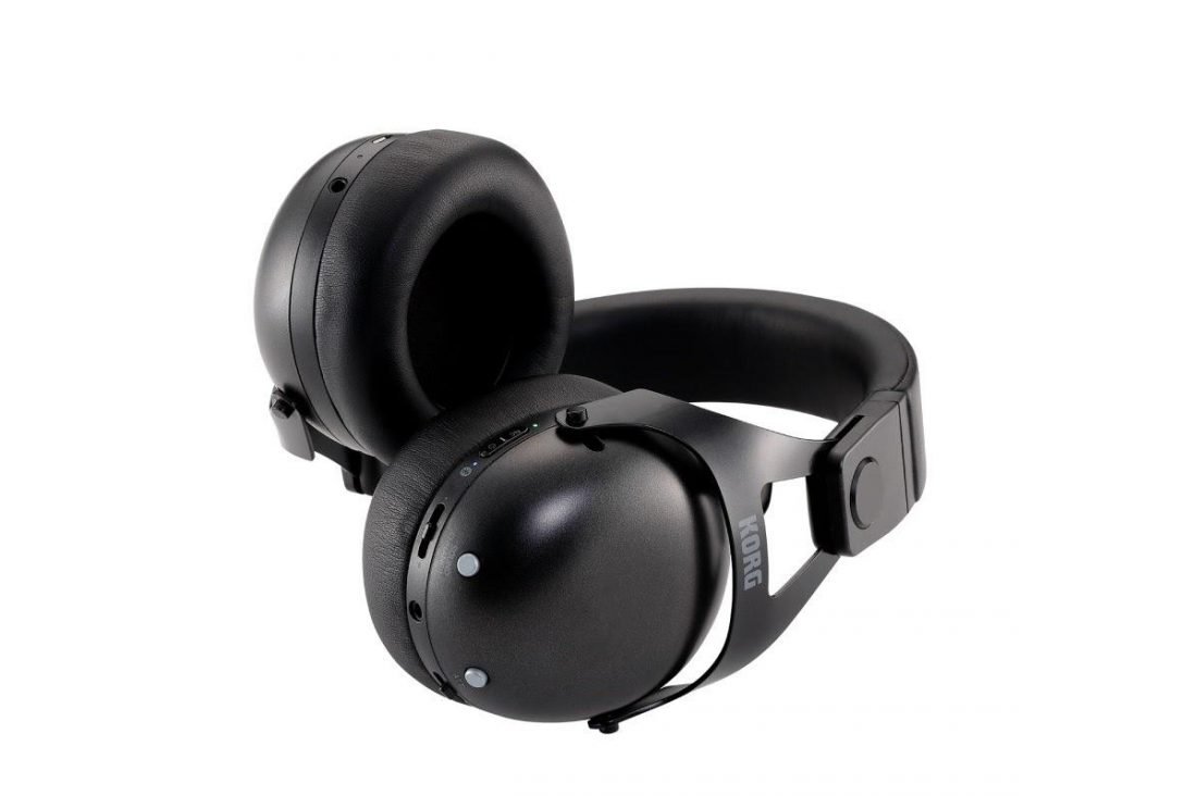 Foldable NC-Q1 Headphones (from korg.com)