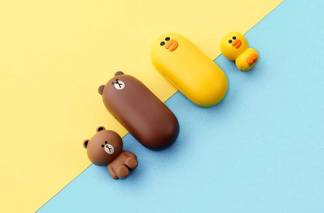 The Line Friends Bluetooth Headset comes in two distinct designs (From: AliExpress)