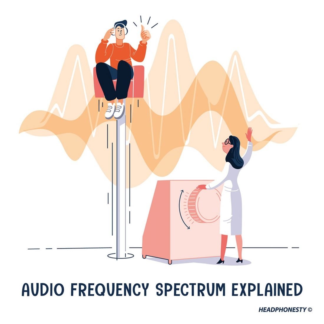 Audio Frequency Spectrum For Instagram
