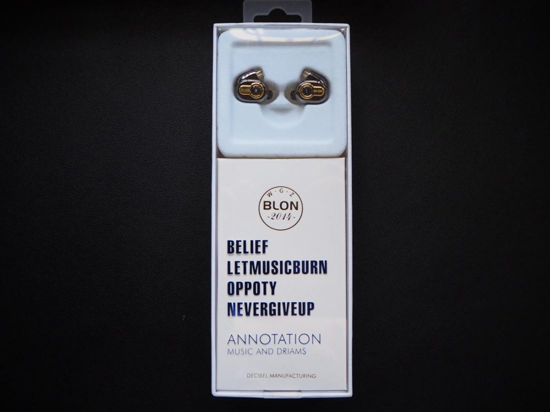 The packaging of BL05