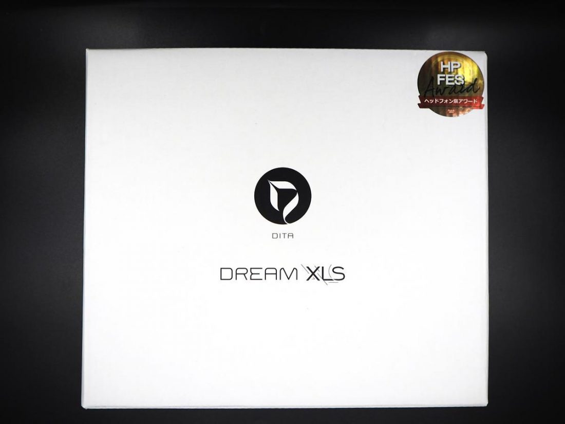 The outer box of DITA Dream XLS
