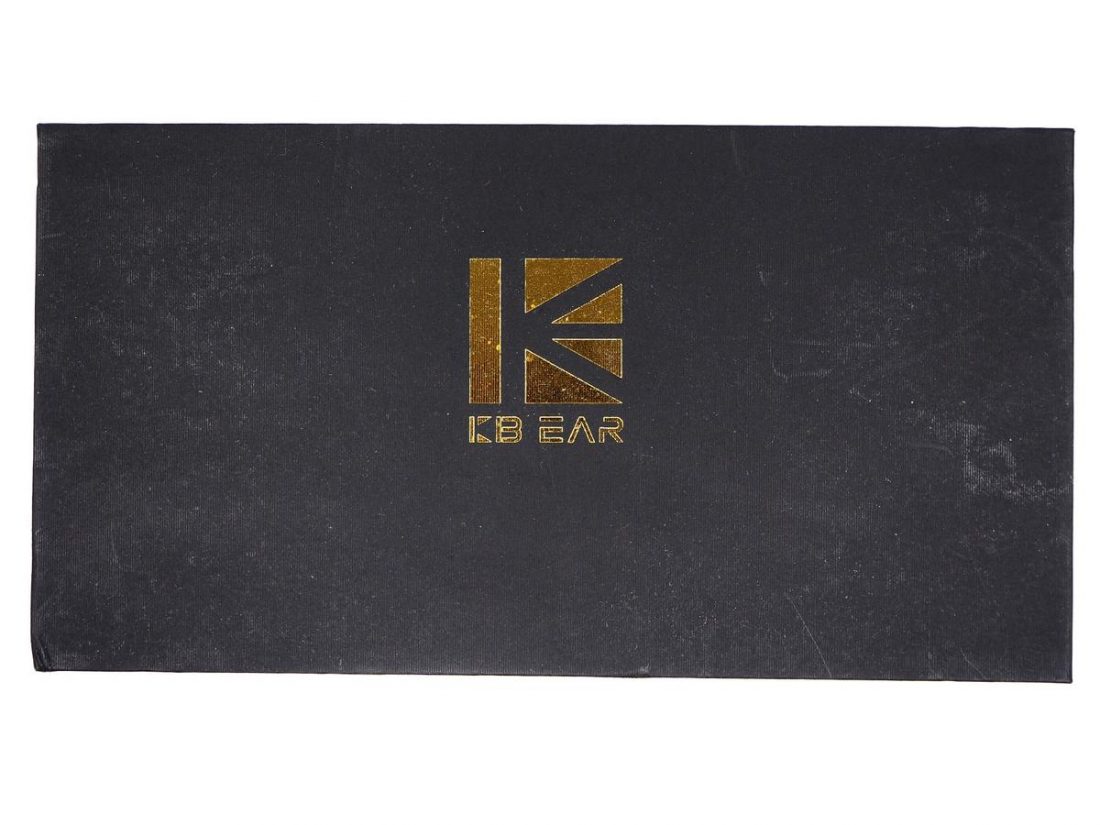 KBEar logo printed on the black hard box of Diamond
