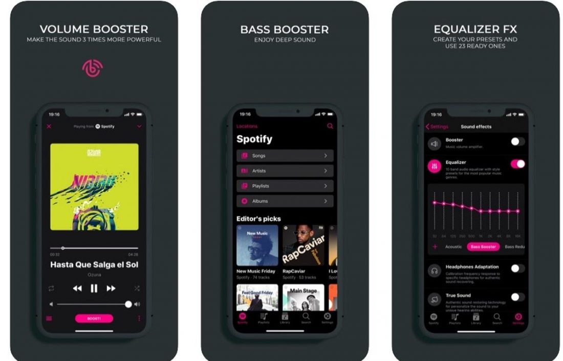 Bass Booster App (From: apps.apple.com).