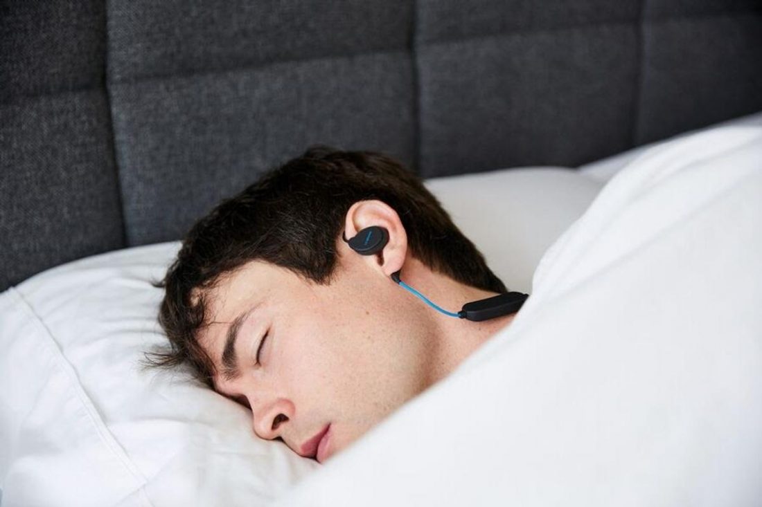 Bedphones by Moonbow are low-profile earphones designed for sleep (From Facebook.com)