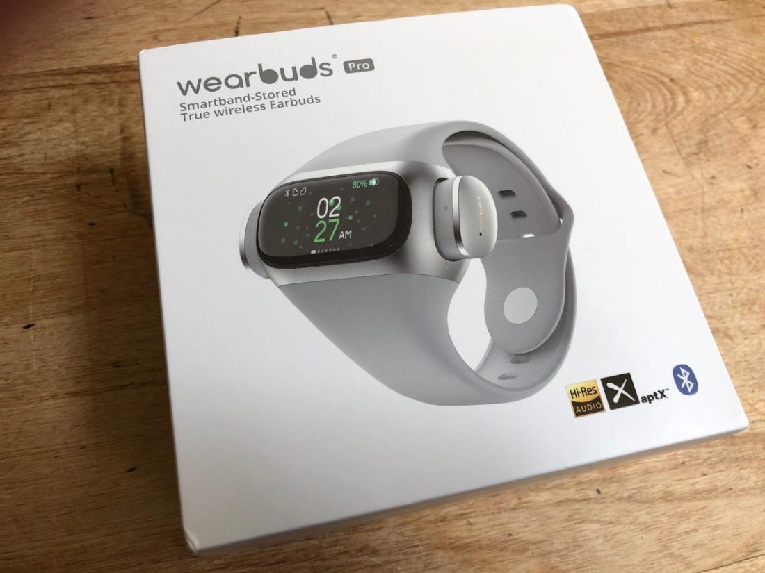 The Wearbuds Pro box. Like the display? You currently can't have that home screen.