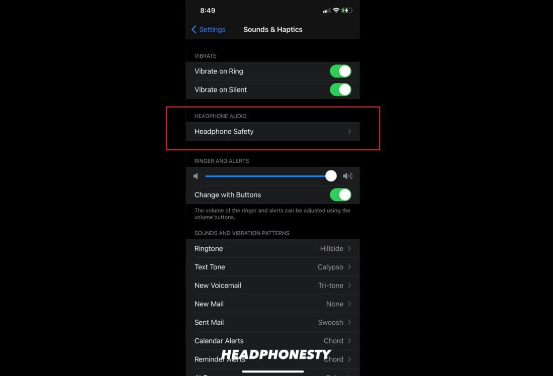 Headphone Safety on iPhone