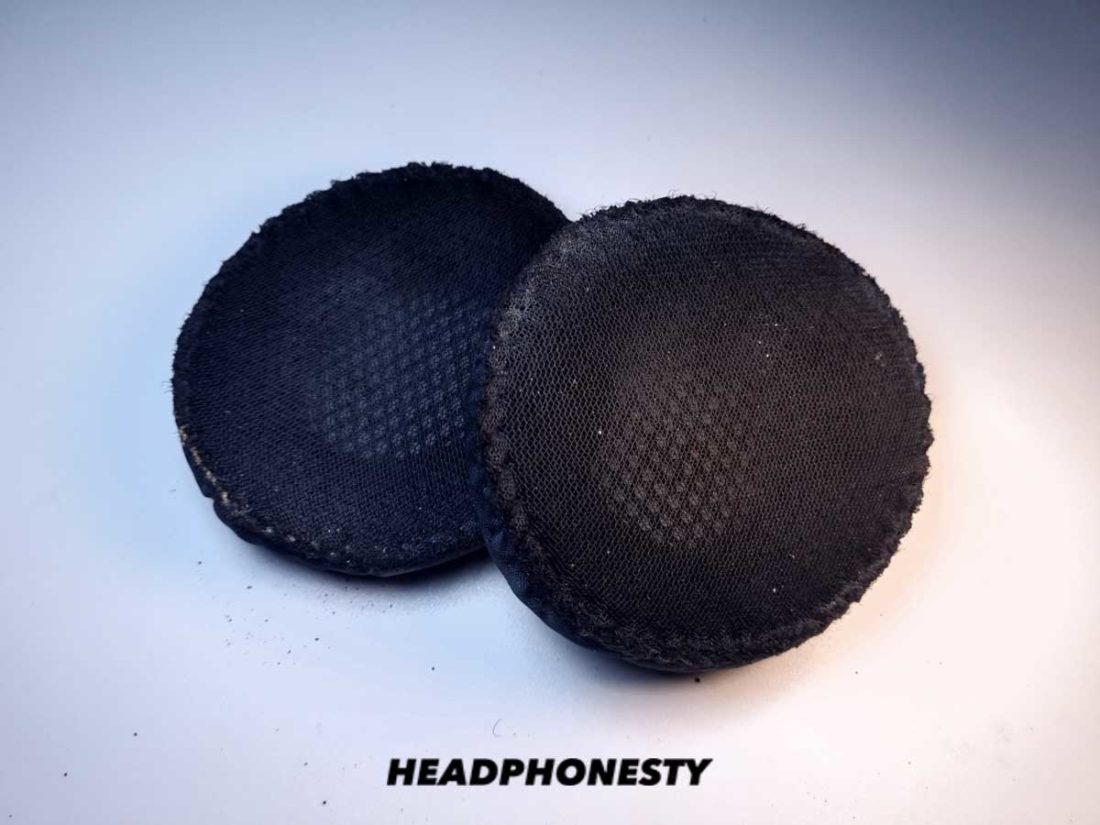 Damaged headphone pads