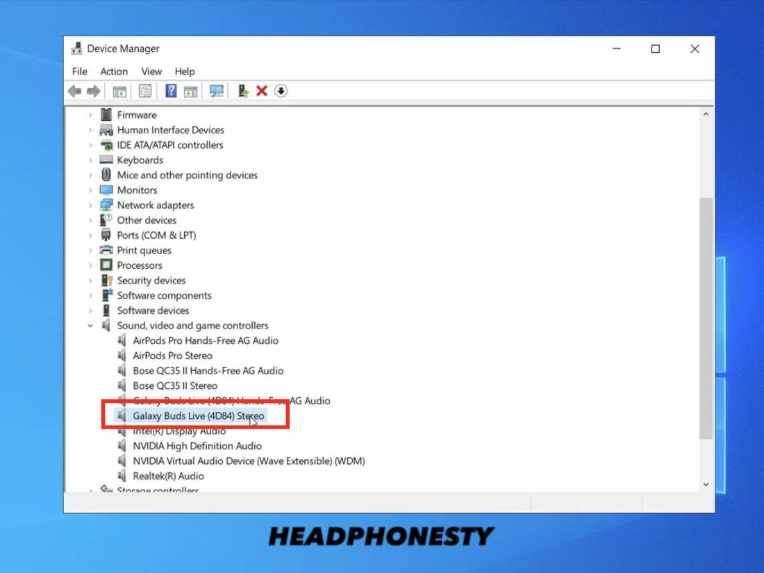 How to check if your Bluetooth headphones is enabled in Device Manager