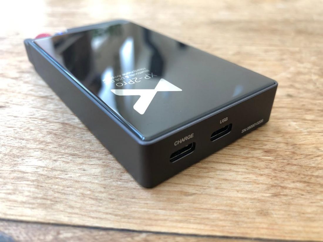 There are two USB-C ports on the bottom of the XP-2Pro