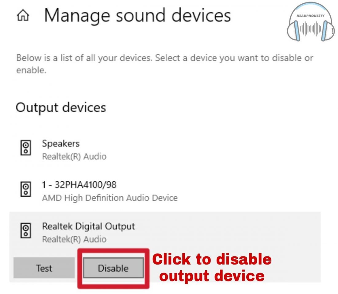 Manage sound devices in Windows