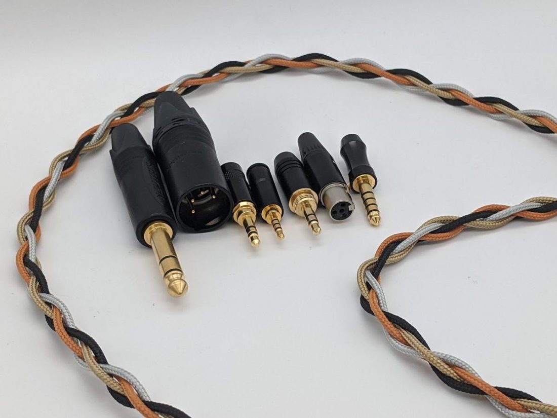 Some of the available cable connectors.