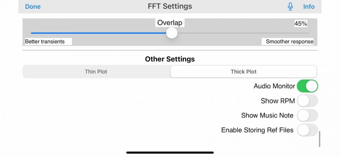 Check the final settings options.