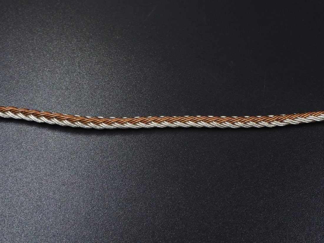 The braiding of stock cable