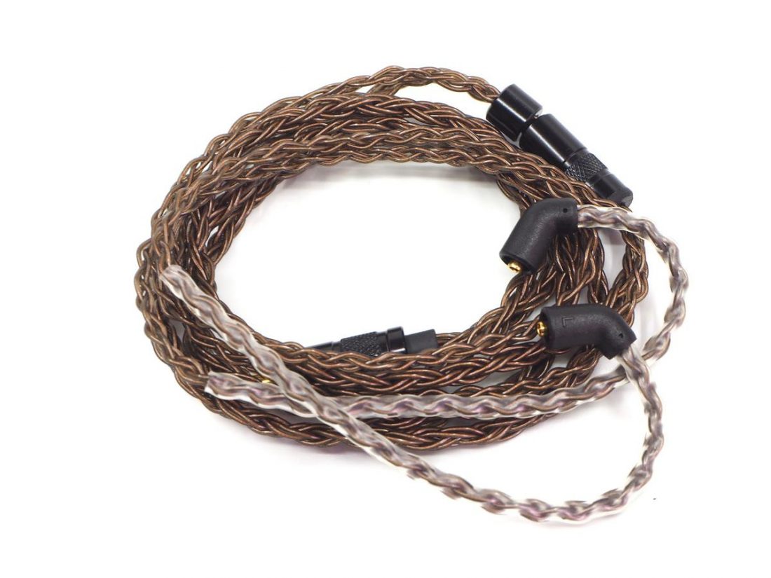 The stock cable provided by FiR Audio