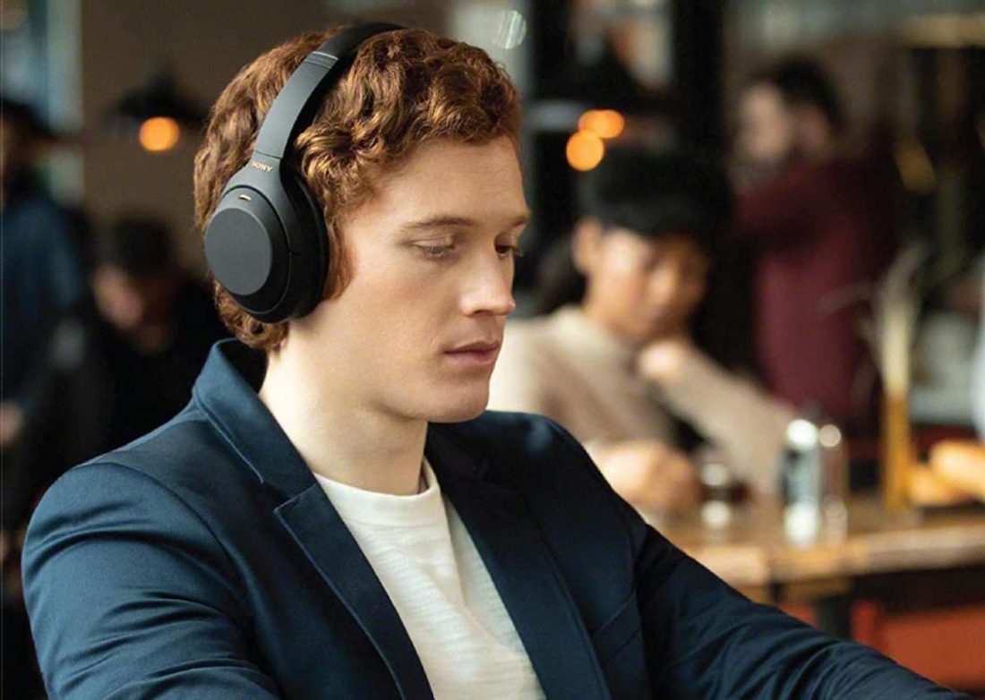 Man Wearing Sony WH-1000XM4 (From:Amazon.com)