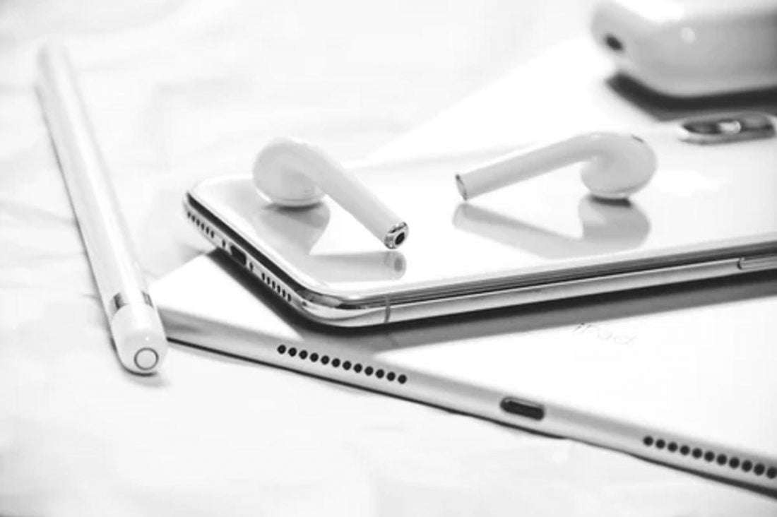 Airpods as sample earbuds (From: Unsplash)