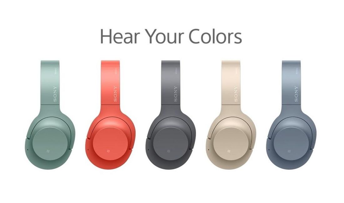Available colors for Sony WHH900N headphones (From: sony.com)