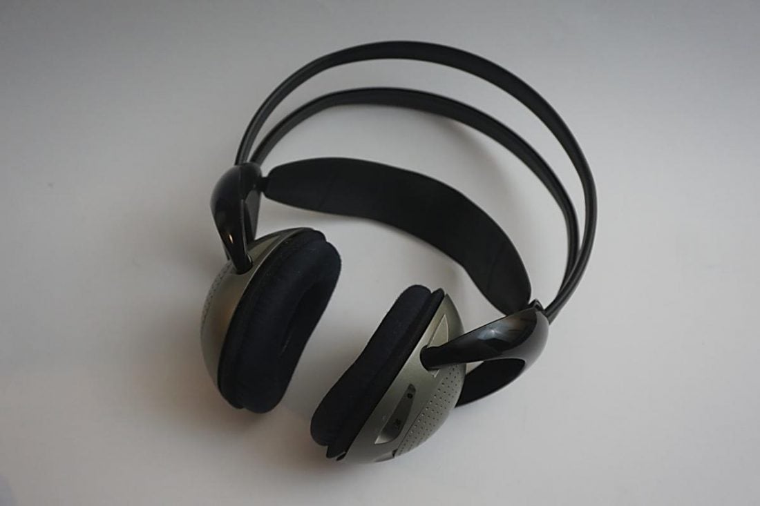 Headphones with deformed pads (From: PublicDomainPictures.net)