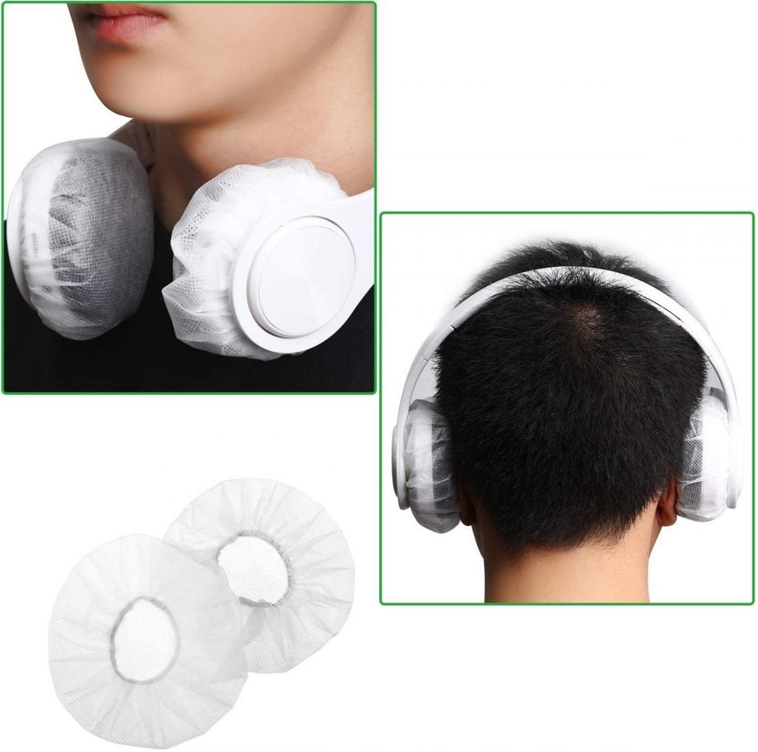 Headphone ear covers (From: Amzaon)