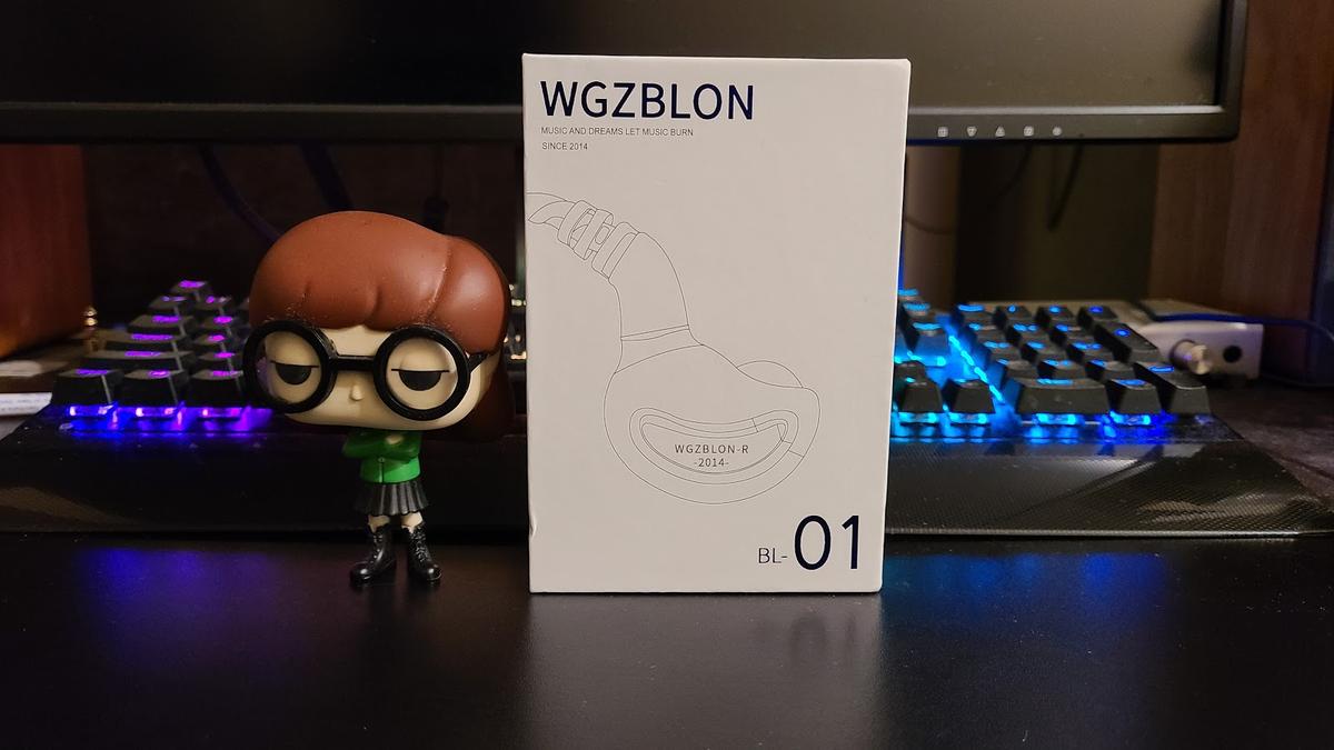 The WGZBLON BL-01 Box sitting next to a Limited Edition Daria Funko Pop.