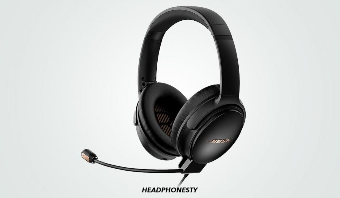 Close look at Bose QuietComfort® 35 II Gaming Headset​ (From: Amazon)