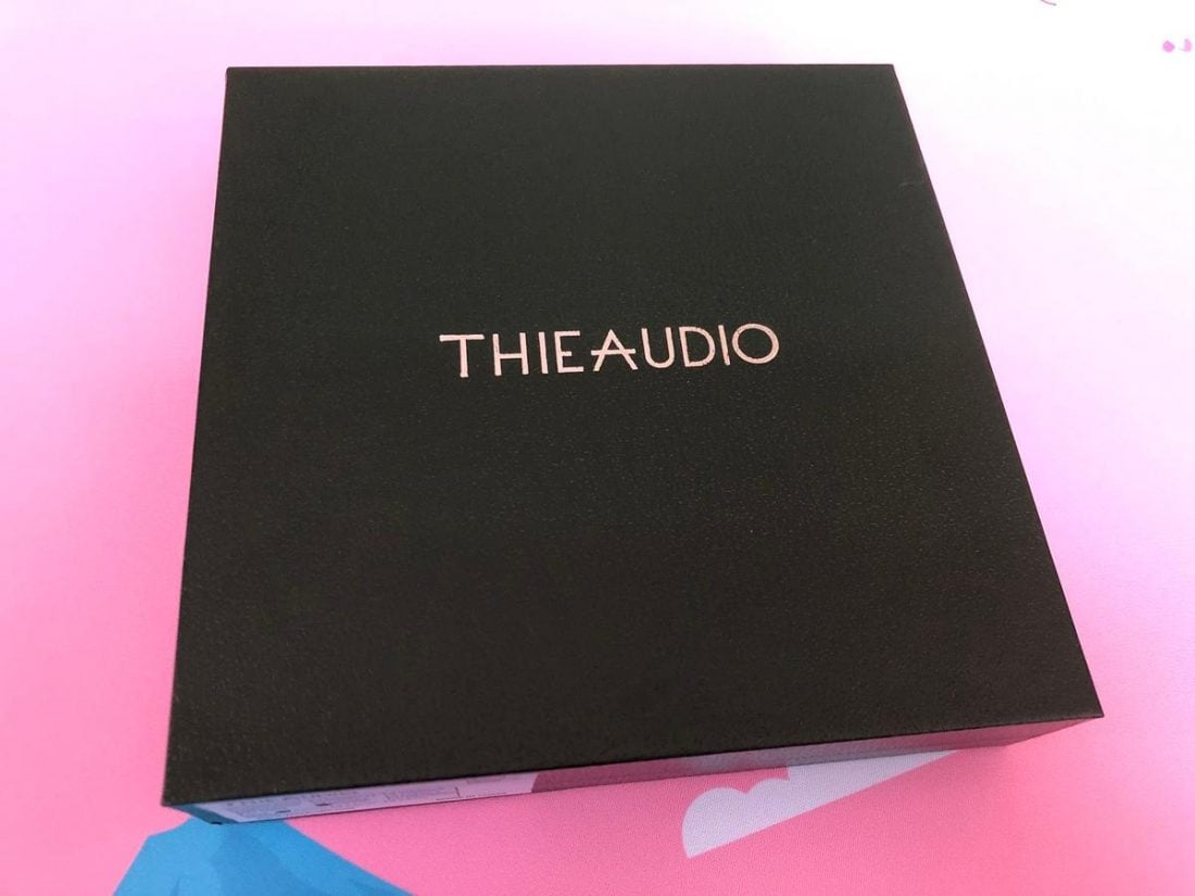 Thieaudio's new standard simple green box packaging.