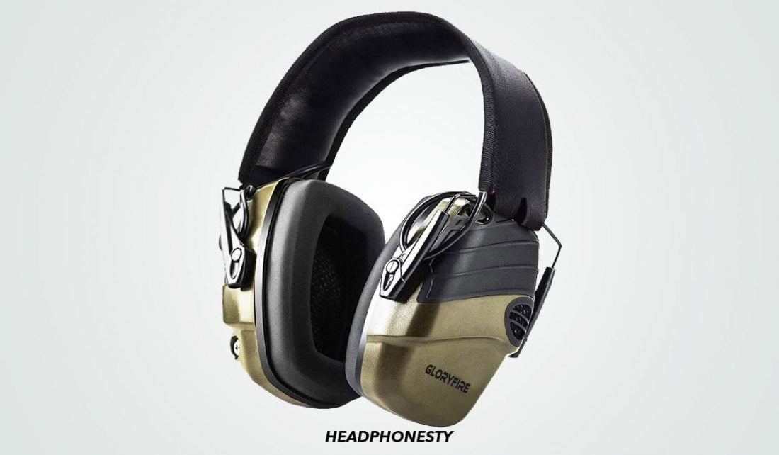 Electronic Noise Cancelling Shooting Protection Sound Block Headphones Ear Muffs 