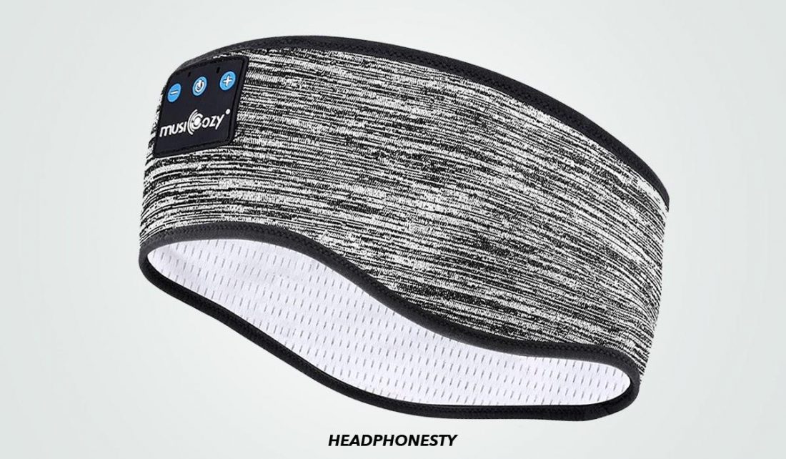 Close look at HIGHEVER Wireless sleep headphones (From: Amazon)