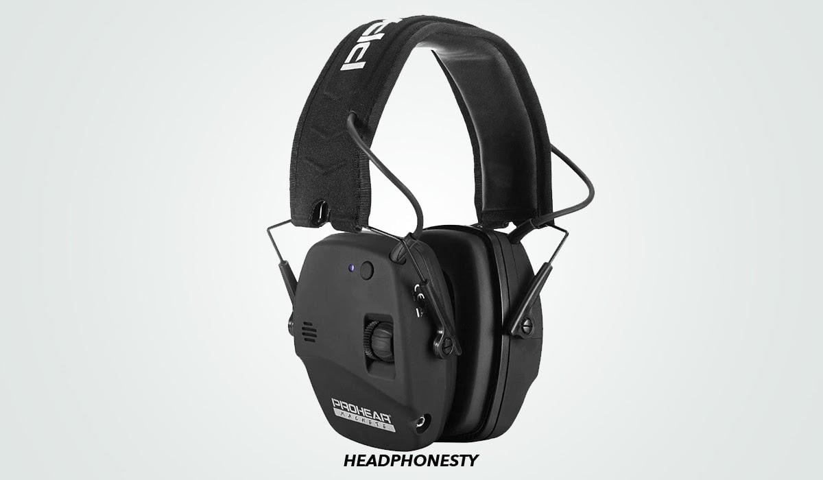 Rechargeable Bluetooth Ear Muff Electronic Noise Canceling Earmuffs for Shooting 
