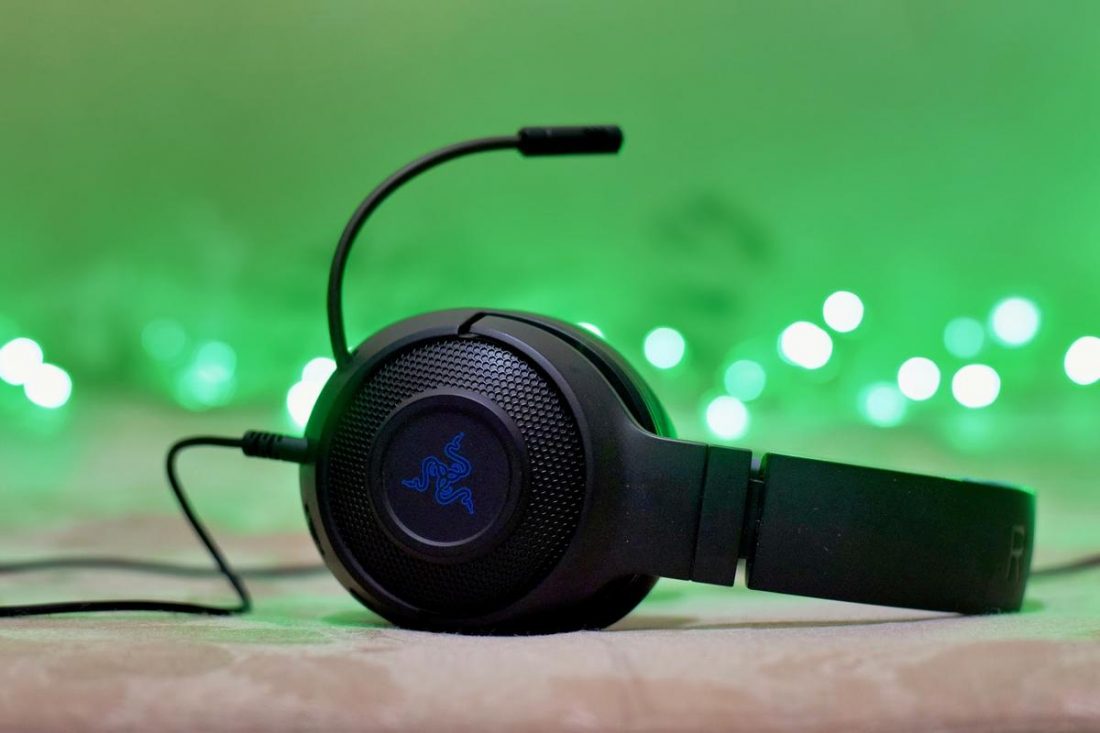 A gaming headset. (From: Unsplash)