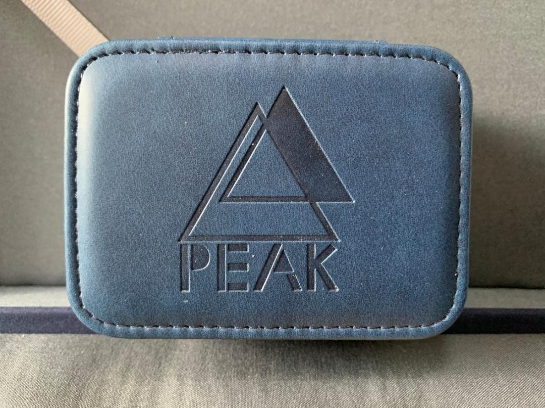 Leather case for PEAK Audio Origin