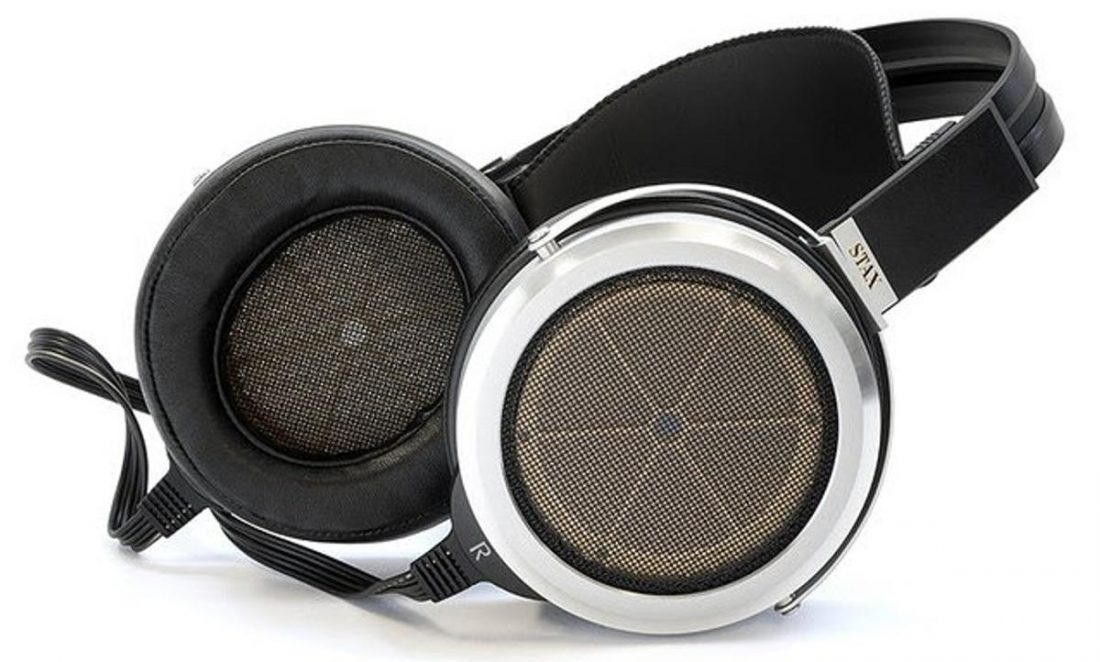 STAX SR-009S Open-Back Electrostatic Headphones (From: https://staxaudio.com)