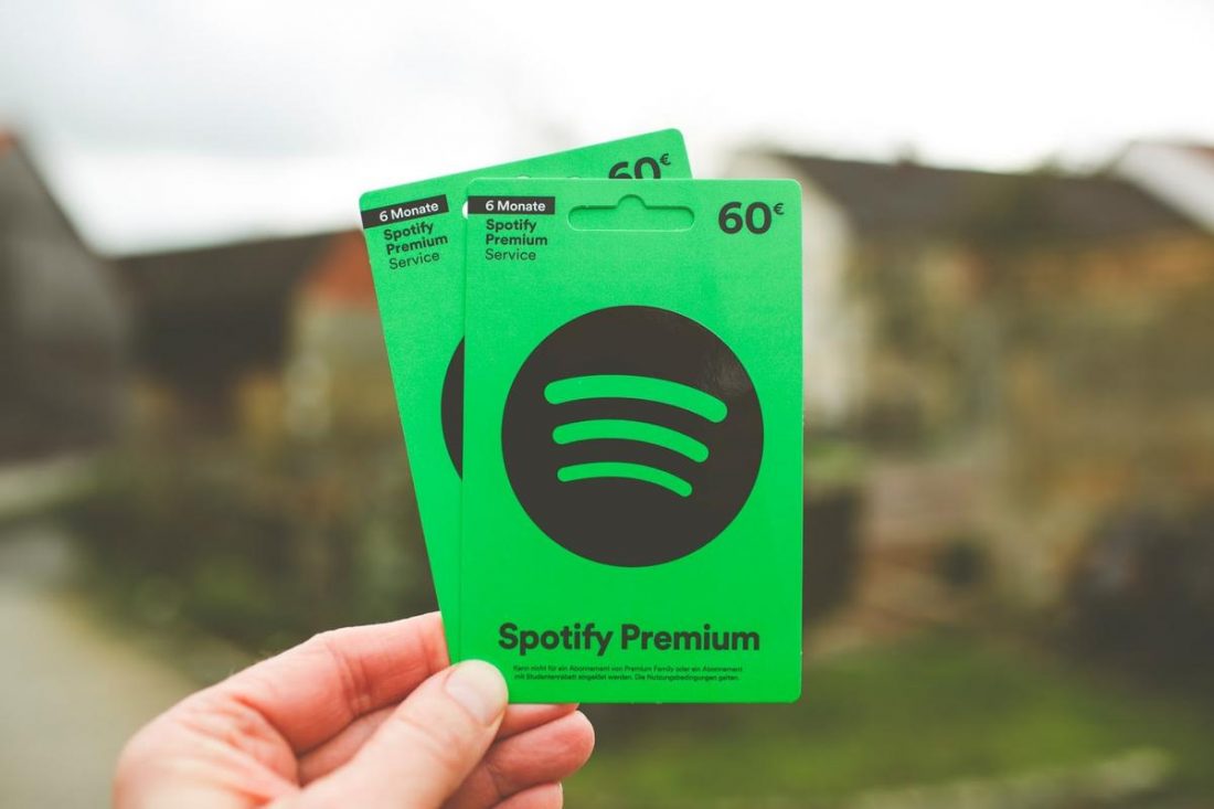 Coupons for Spotify Premium (From:Unsplash).