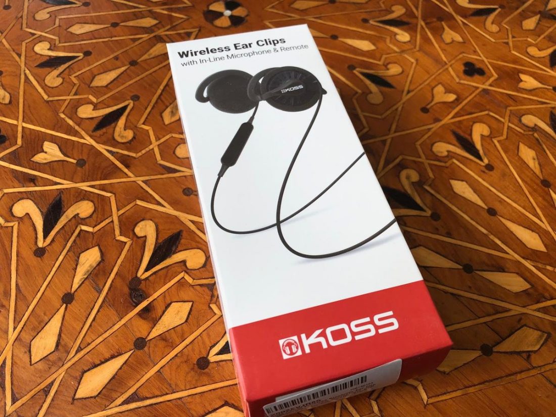 All the Koss packaging shares this style.