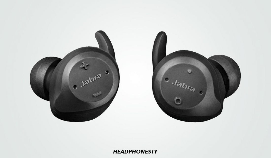 Close look at Jabra Elite Sport Earbuds (From: Amazon)