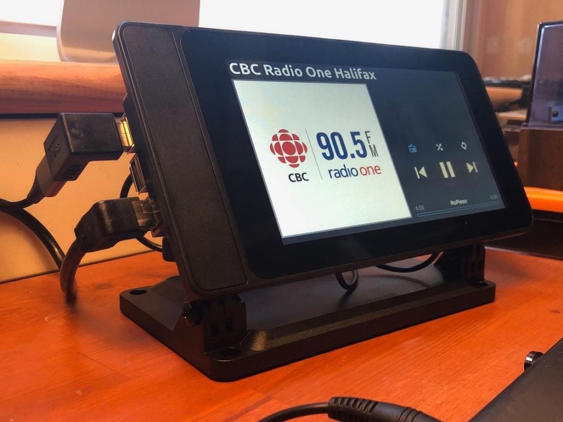 Listening to CBC Radio 1 via Roon on RoPieee XL. A new way of doing an old thing.