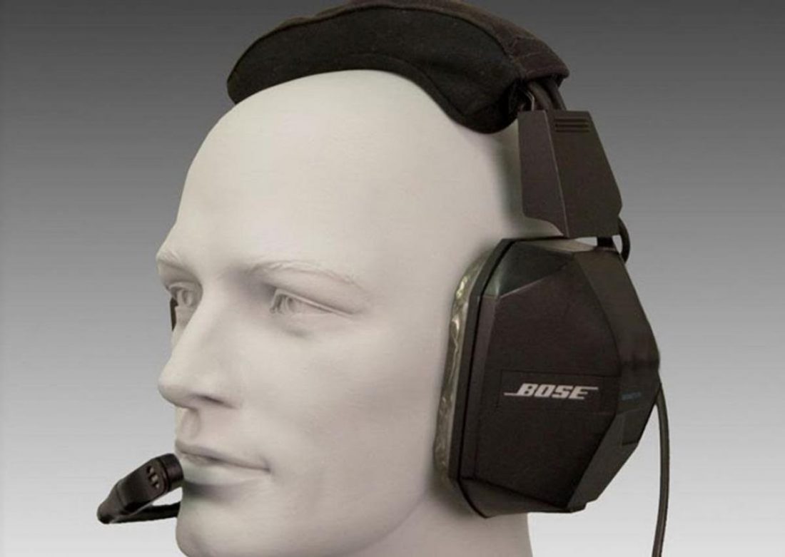Bose aviation headphones. (From: aopa.org)