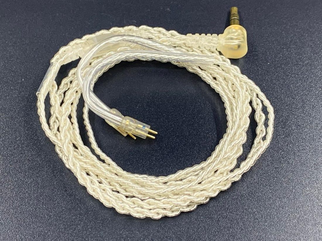 The stock cable provided with the Origami Audio Silver.