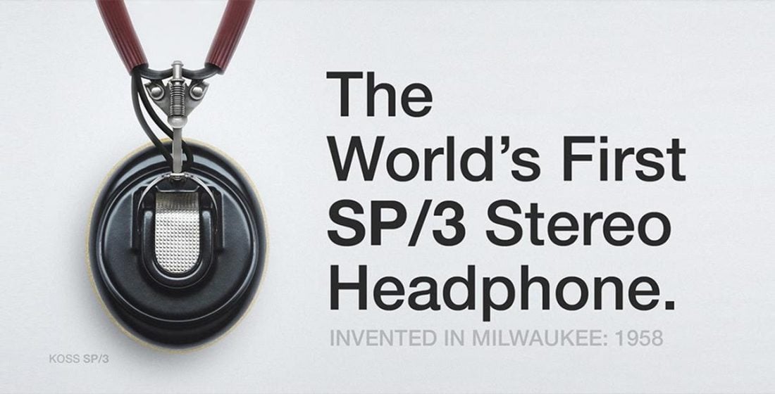 Koss SP/3 headphones. (From: koss.com)