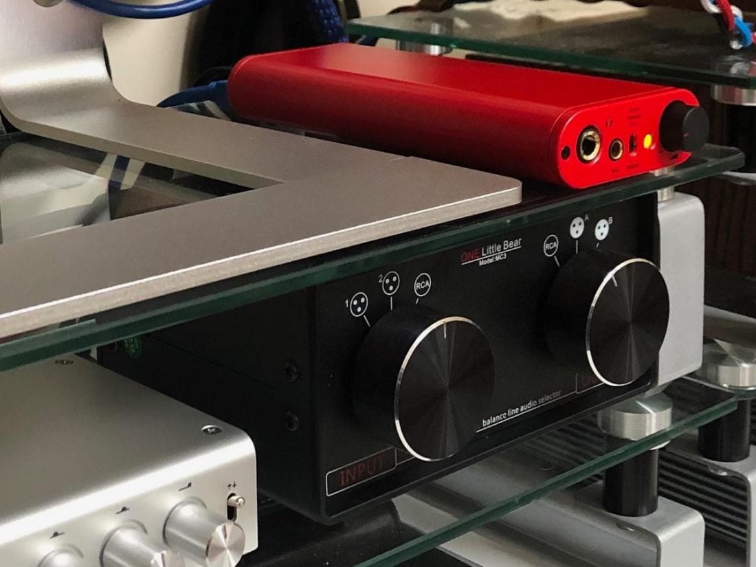 The Little Bear MC3 lets you use a balanced DAC output with single-ended amplifiers.