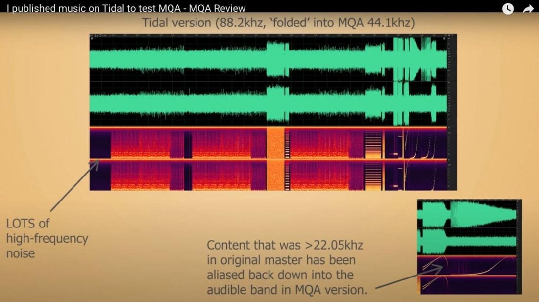 GoldenSound displays noise added into the audio. (From: youtube.com/GoldenSound https://www.youtube.com/channel/UCJ0oW8D5z_IiFc7w46JJEuA)