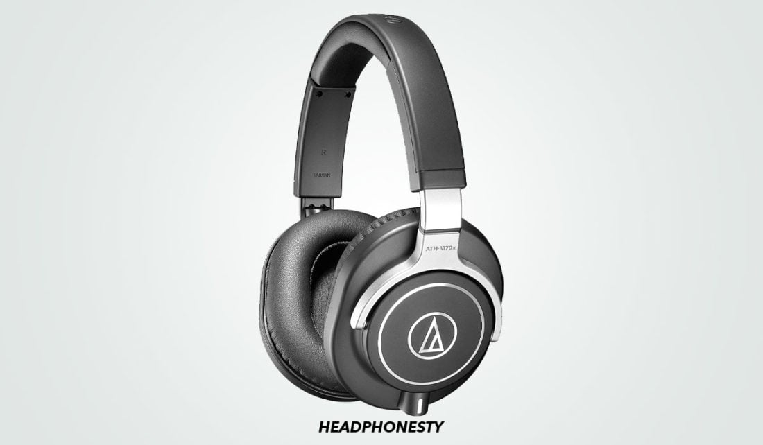Close look at the ATH-M70X (From: Amazon