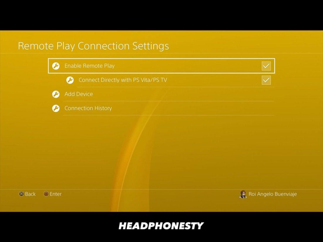 Enable Remote Play