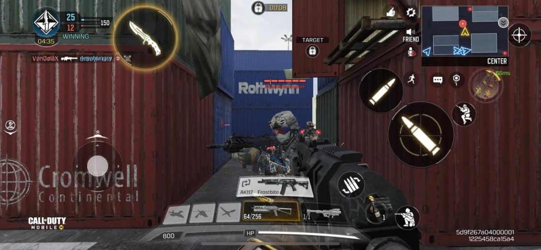 Screenshot of Call of Duty: Mobile in-game